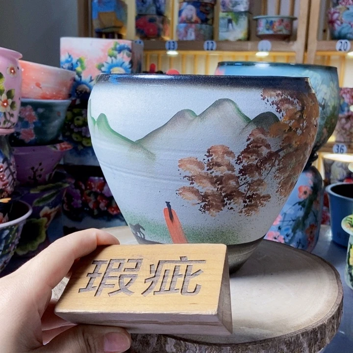 景德镇艺术手绘作品