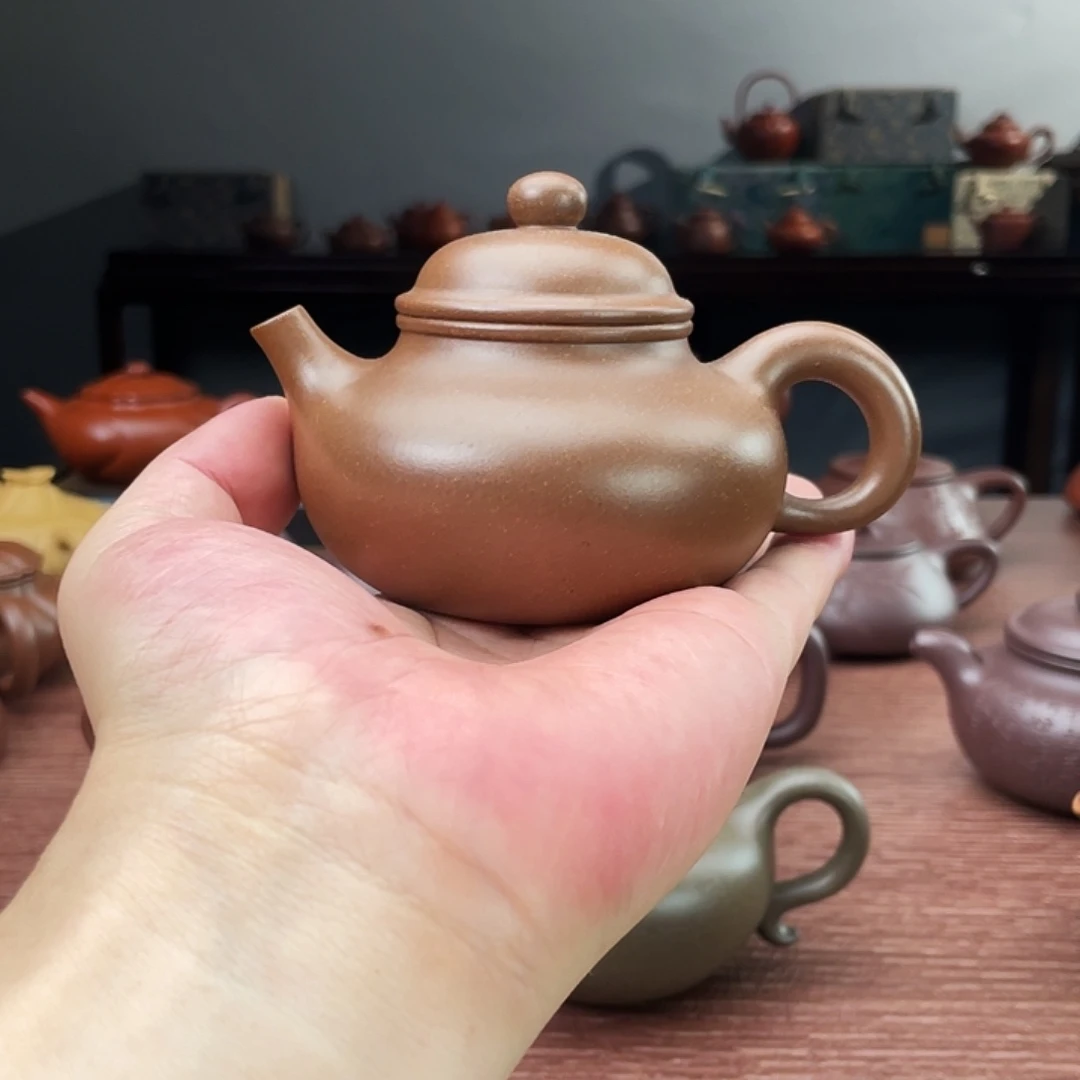 秋***风紫砂宜兴紫砂宜兴紫砂壶半手工