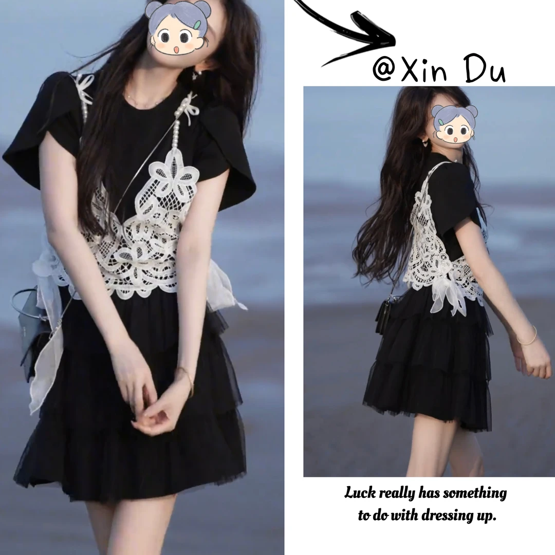 2025夏季新款时尚显瘦气质女士网红洋气三件套百搭款D21702