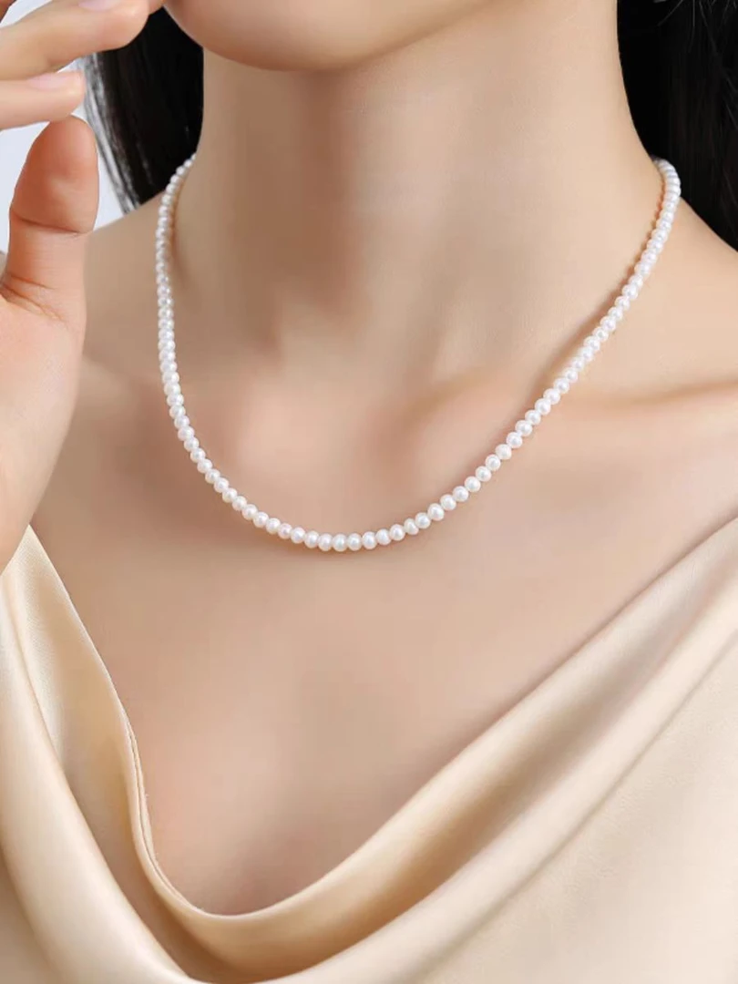 天然淡水珍珠项链   XL3158