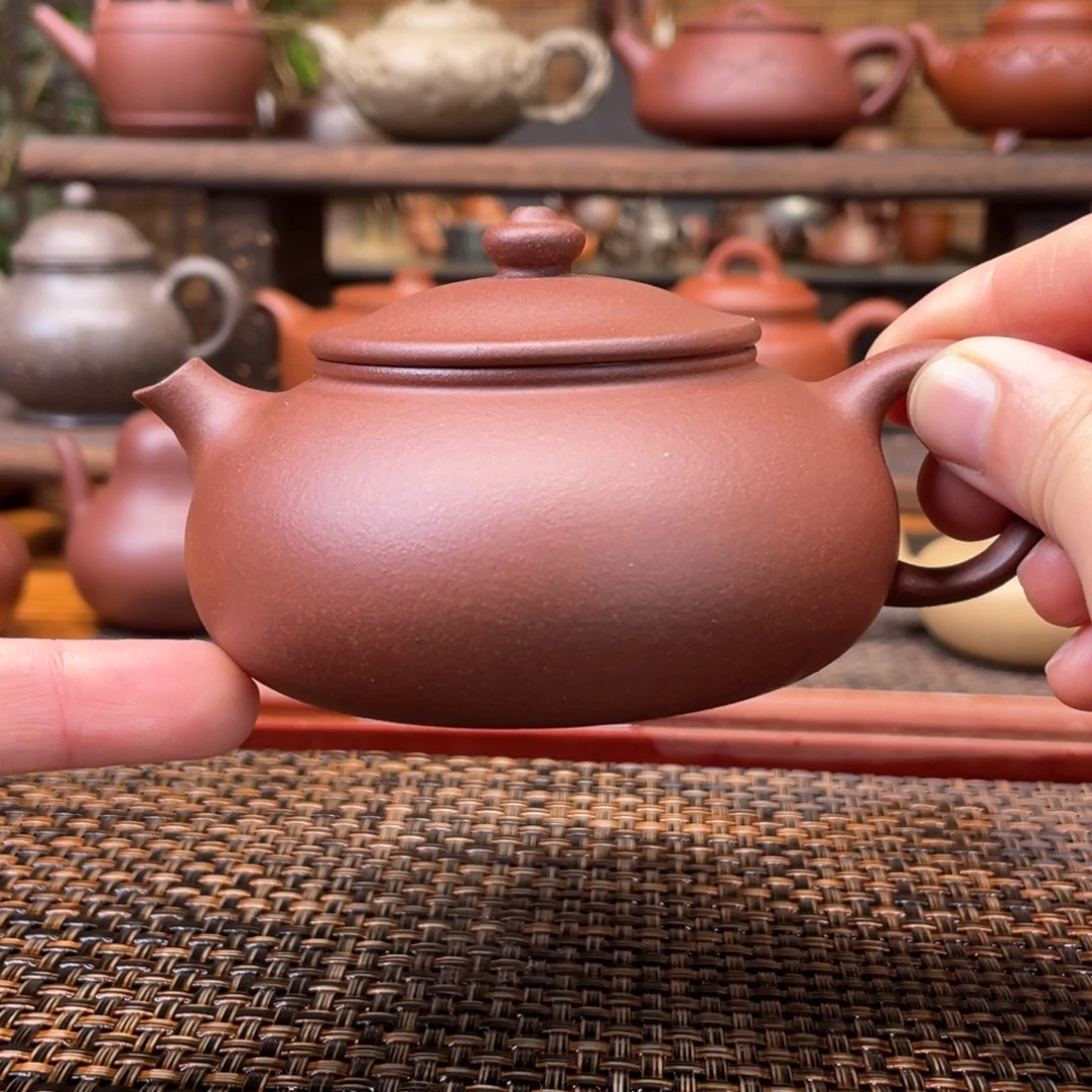 茶壶紫砂宜兴原矿紫砂手工制170全