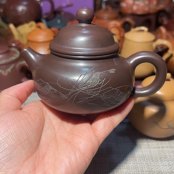 紫砂茶壶原矿宜兴紫砂