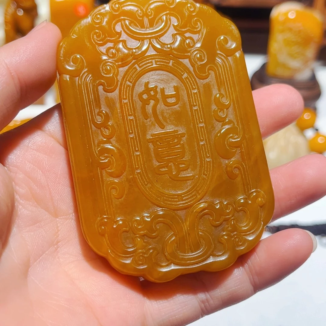 田黄石福****长石雕石雕石雕