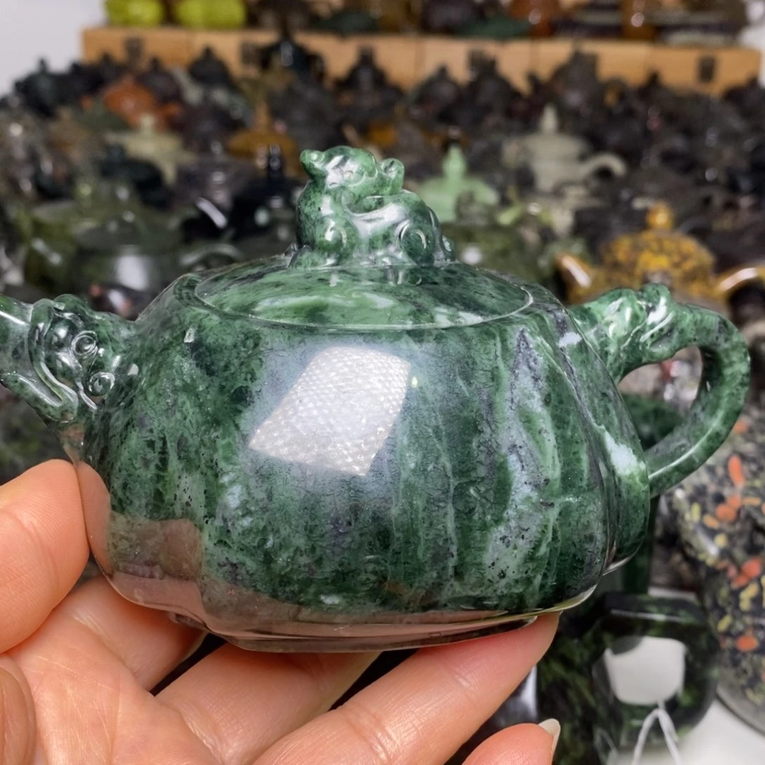 藏玉药王石福利款龙尊壶230cc