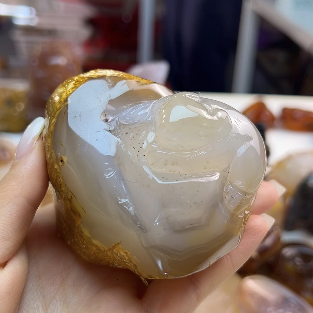 玛瑙/玉髓未镶嵌颈饰