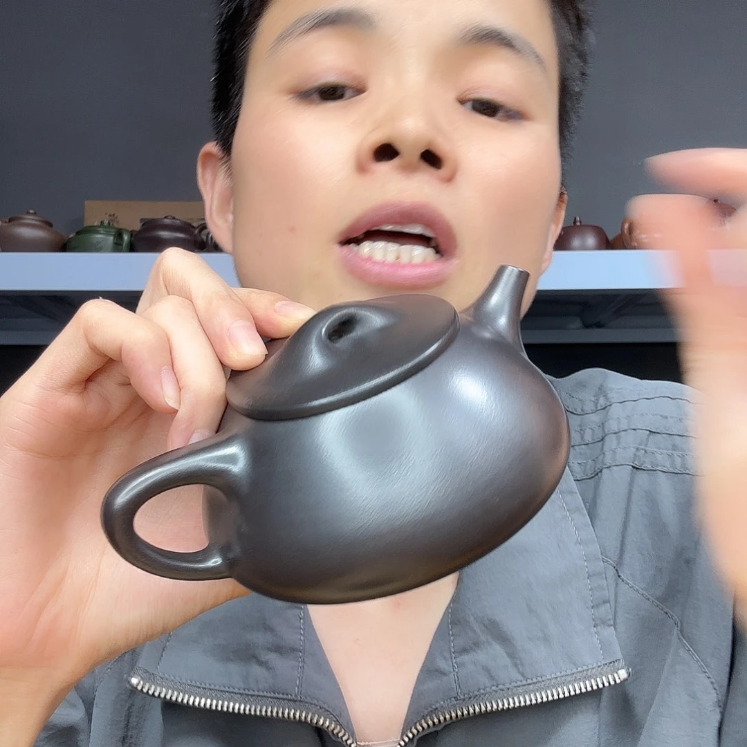 底槽青茶壶民间手艺人全手工制作