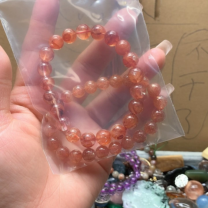 水晶水晶手链未镶嵌名****新
