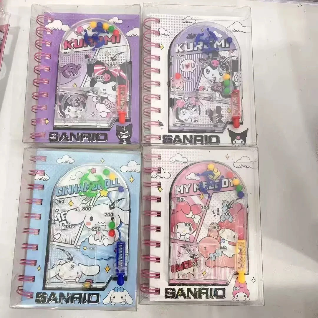 小马弹珠玩乐创意趣味笔记本卡通口袋便携手账本解压游戏本