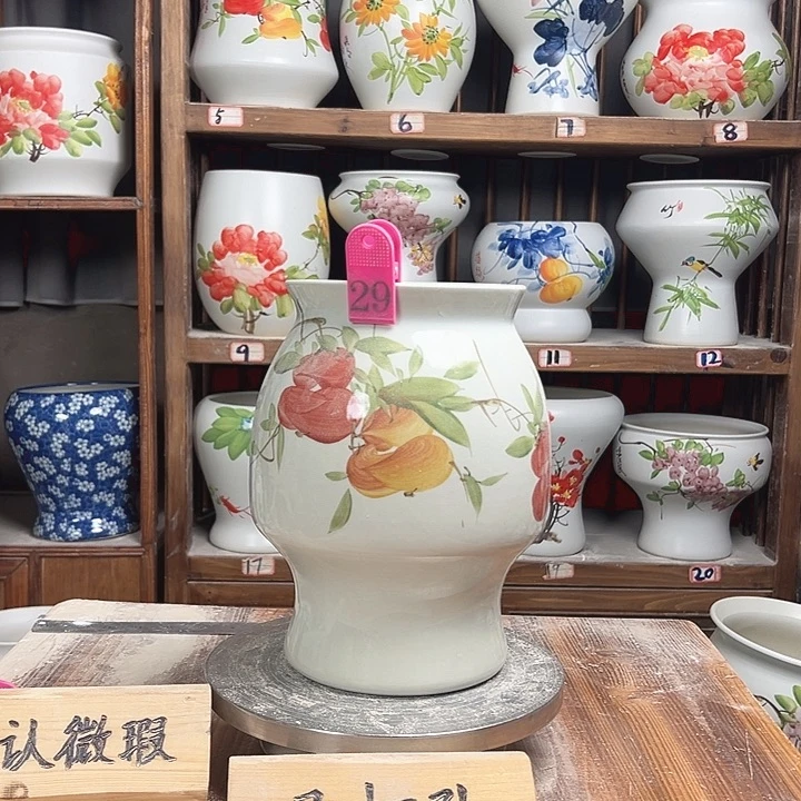 摆件29 新款陶瓷大微瑕新款陶瓷