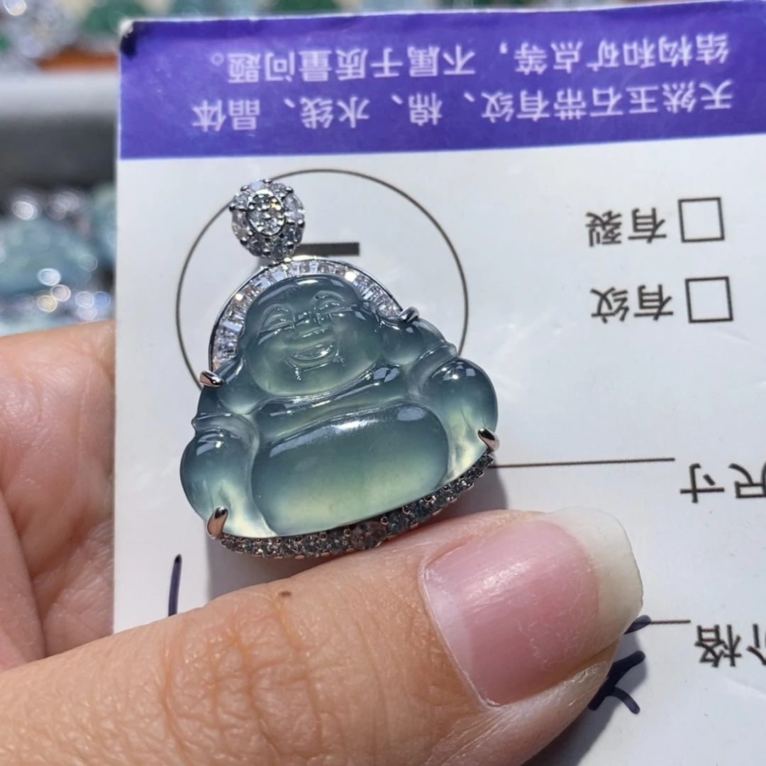 ࿐***࿐翡翠未镶嵌颈饰翡翠