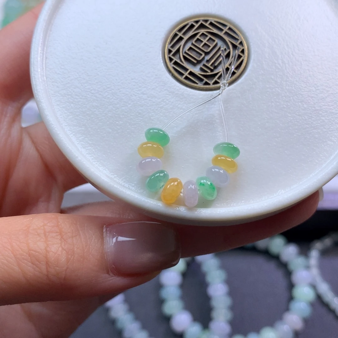 散珠翡翠天然翡翠3258