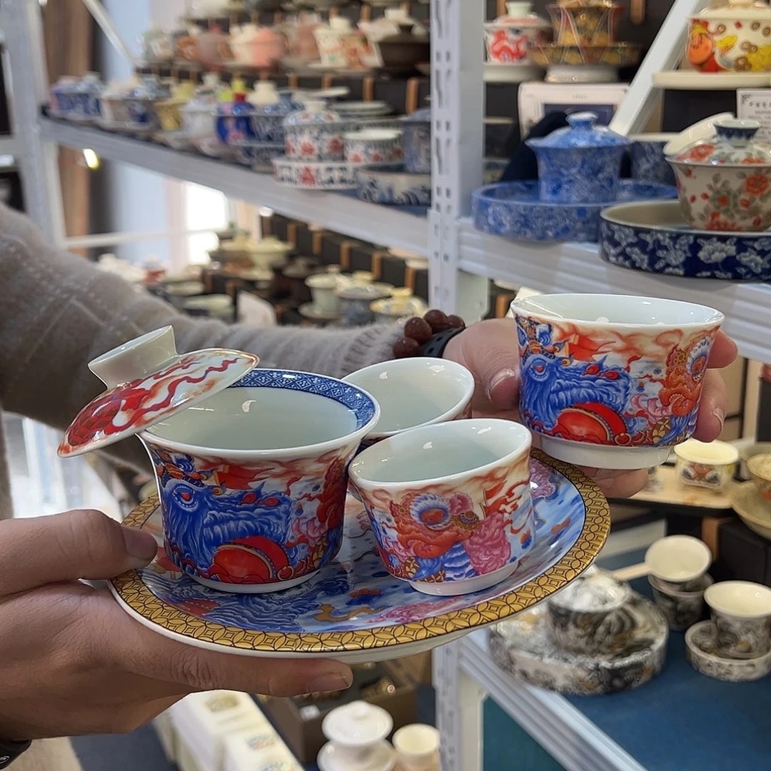 盖碗很漂亮我很喜欢