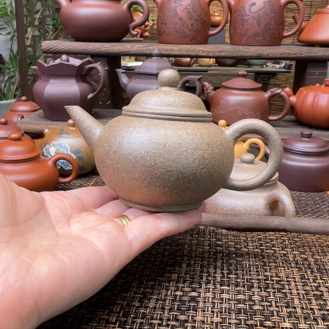 茶壶紫砂宜兴原矿紫砂手工制全155