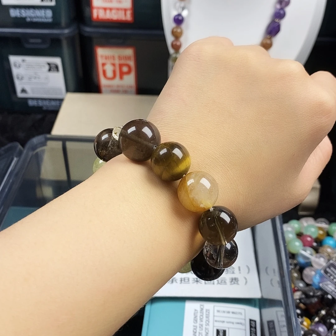 银S925镶嵌水晶手链