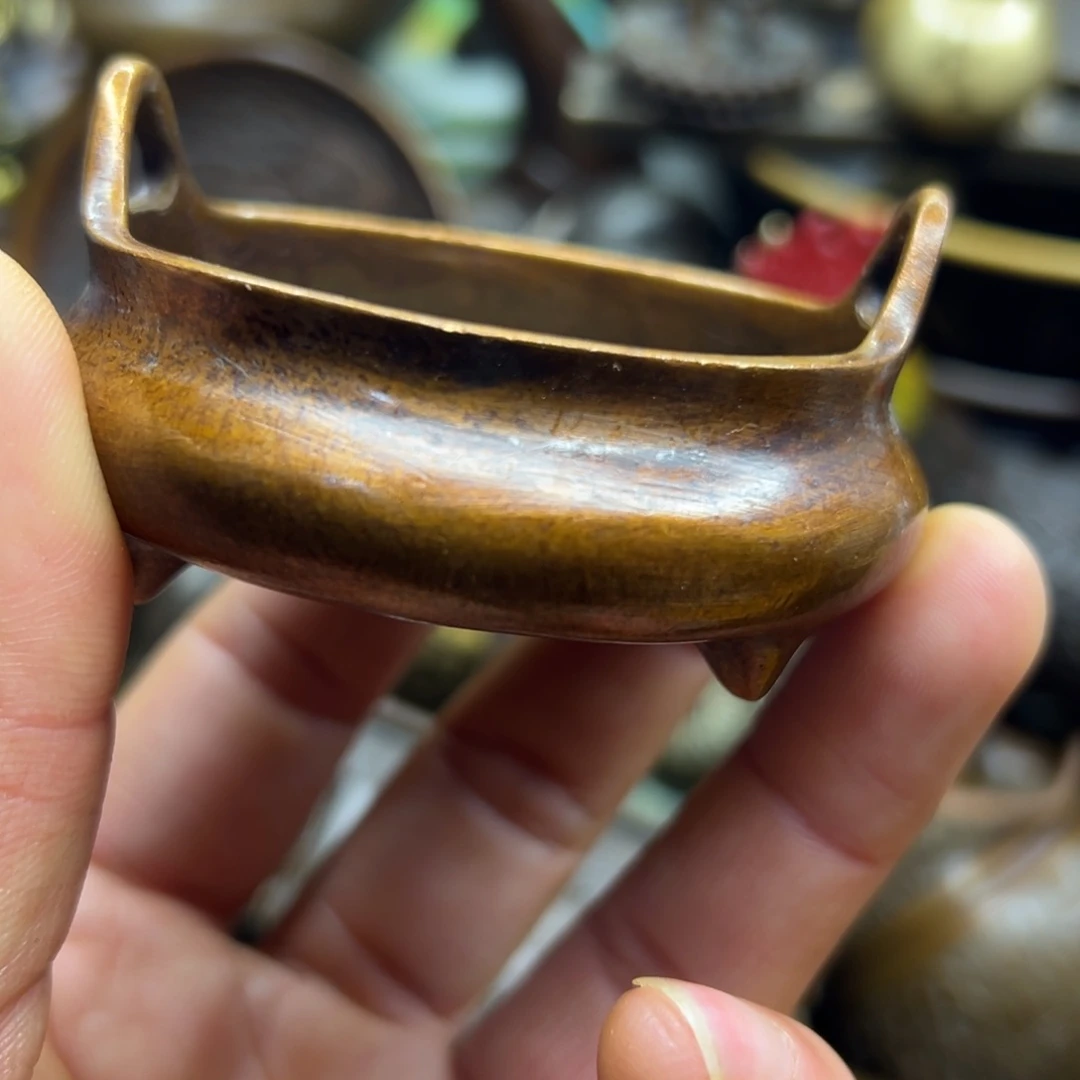 铜摆件欢迎欢迎你