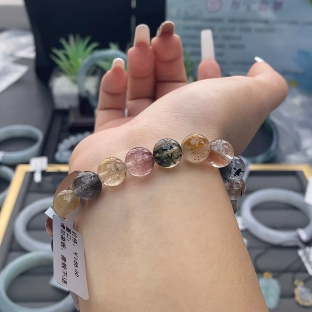 【闪购商品】银S925镶嵌手串水晶