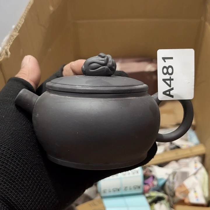 瓷片茶摆件工艺品摆件666