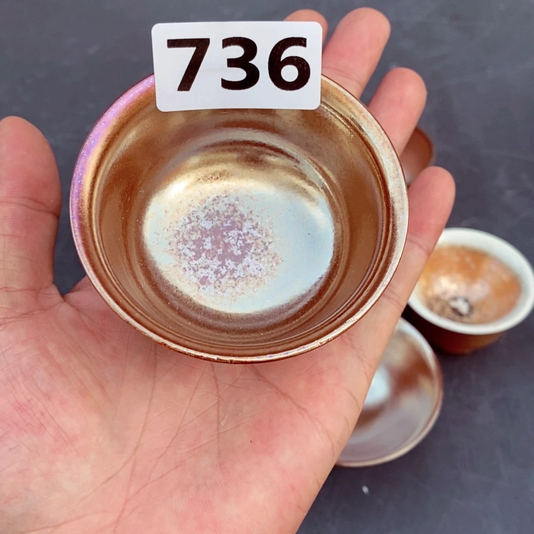 柴烧茶具陶瓷杯子