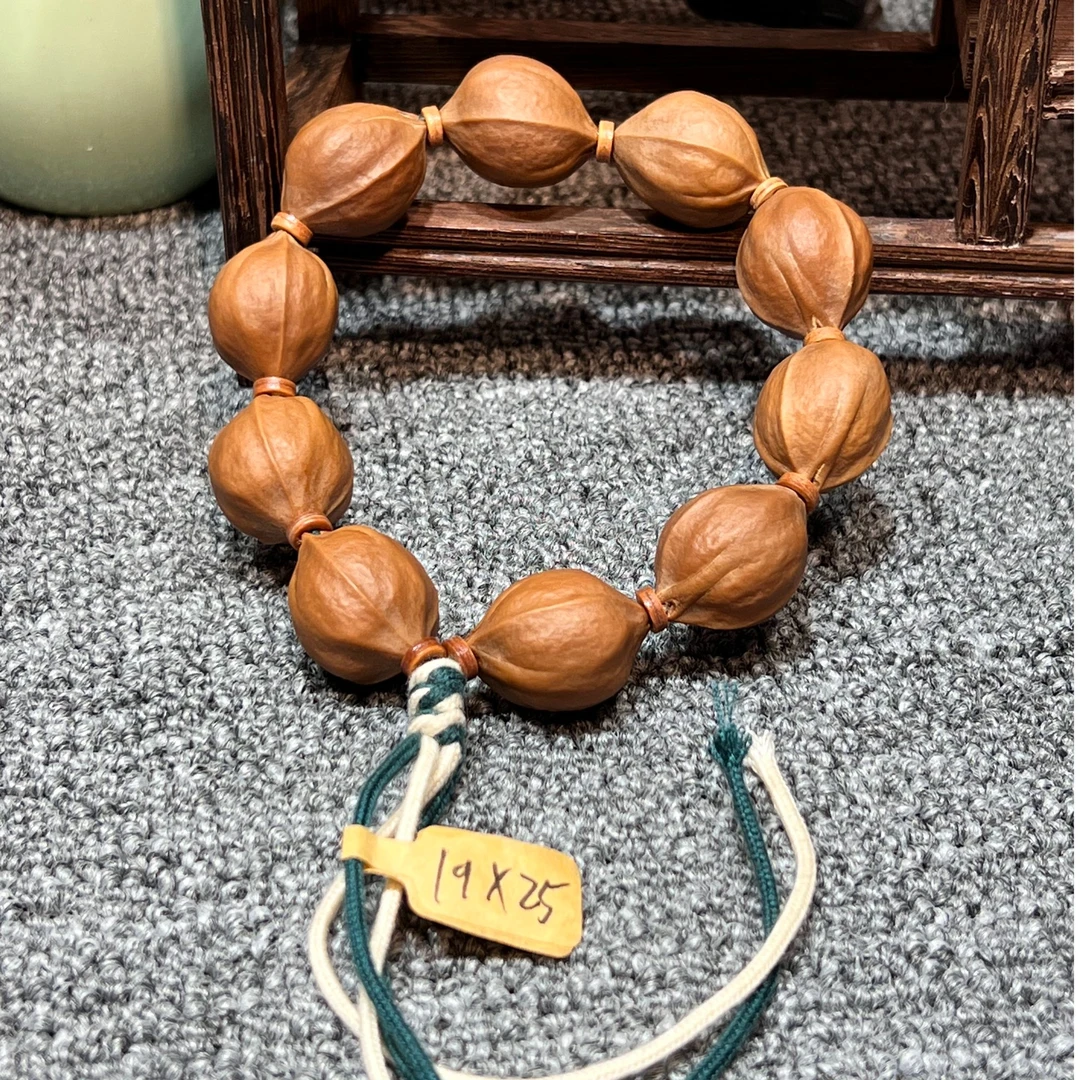 【MUXIN】沐心铁核斋19*25原生态梅林铁核鹰嘴鲨鱼背素核原皮素串