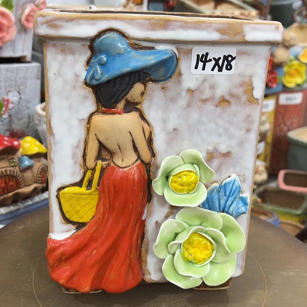 粗陶多肉花盆花盆