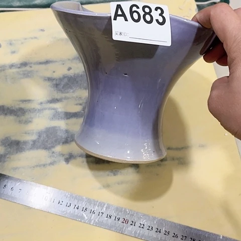 红陶景德镇陶瓷花盆手工-无孔