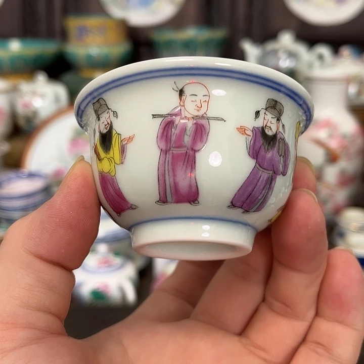 摆件///////景德镇陶瓷杯子。