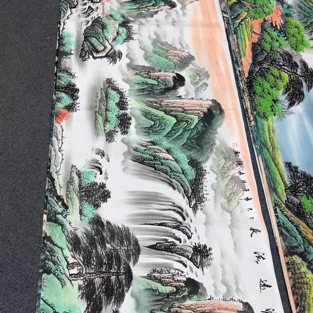 国画明月的直播间2