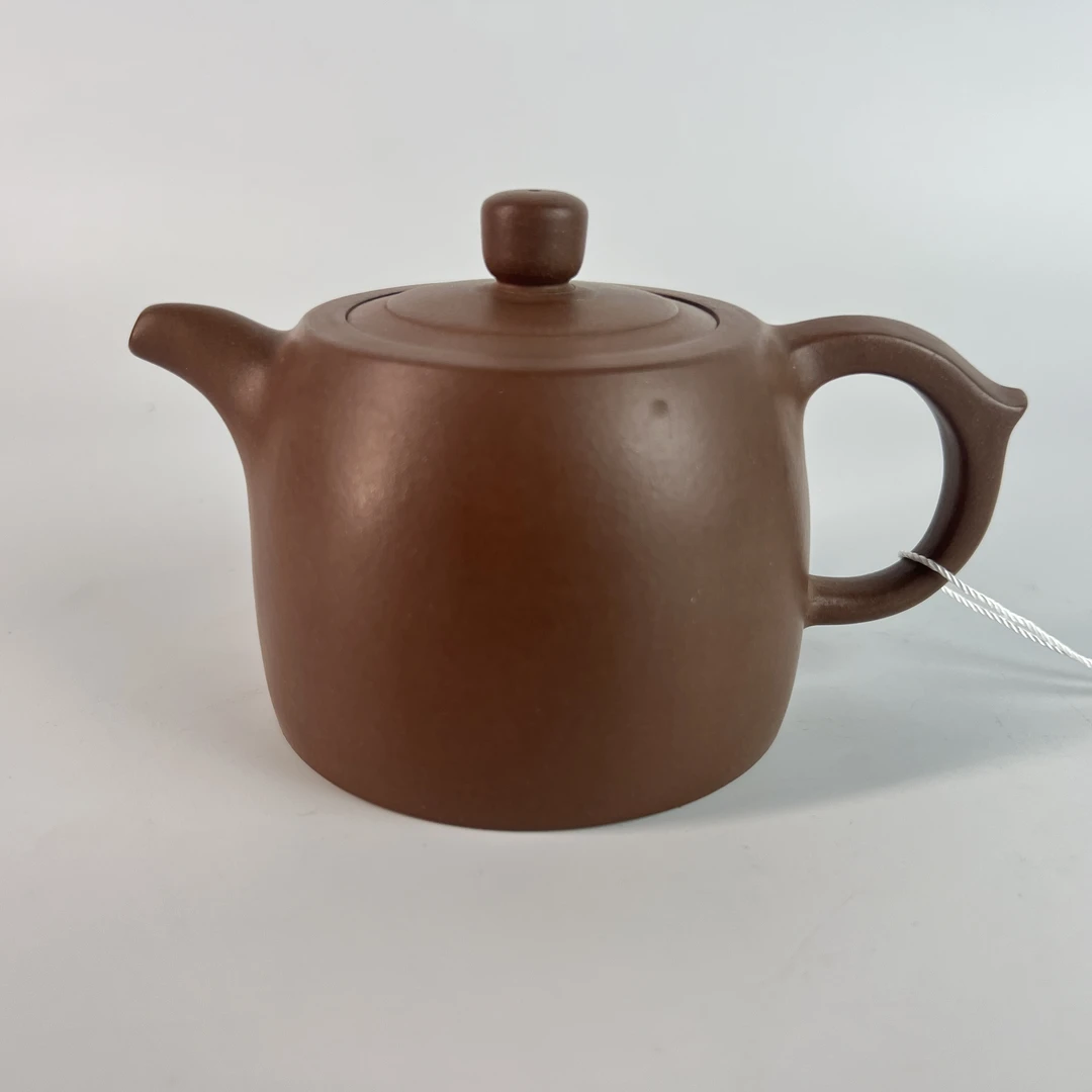 TZ 02100 近现代 紫砂汉铎壶