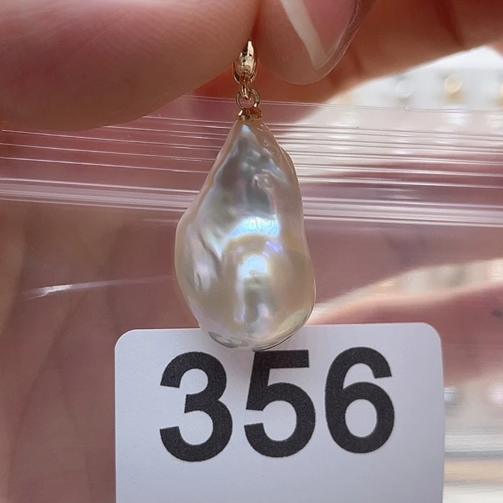 未镶嵌天然珍珠。  漏 漏 漏淡水珍珠