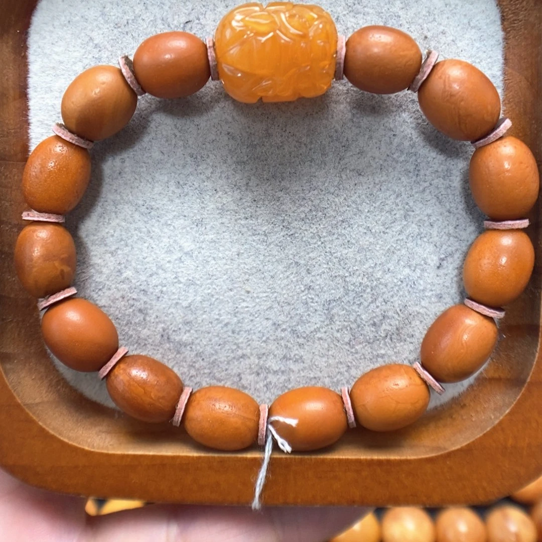 蜜蜡未镶嵌手链蜜蜡