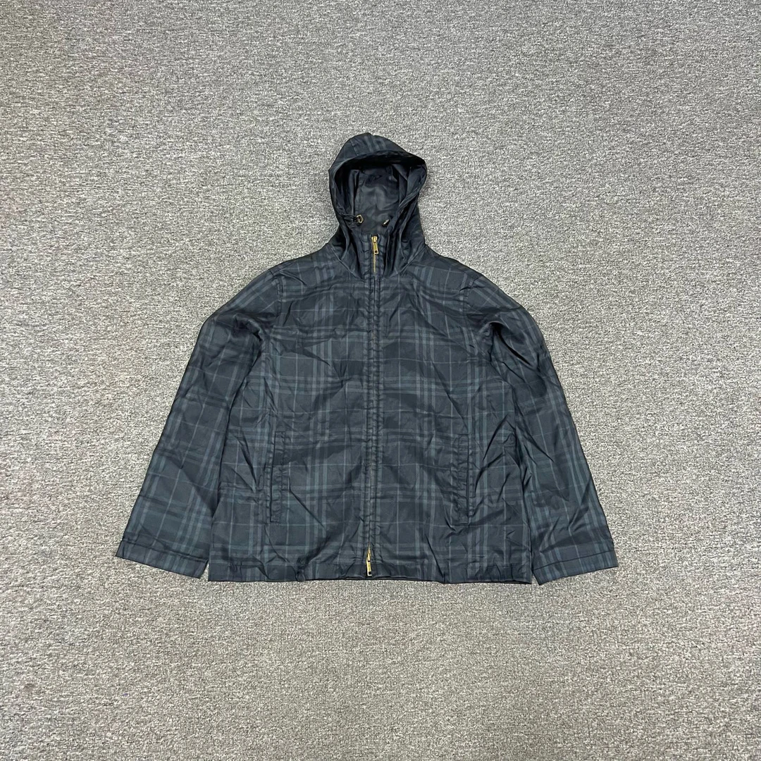 99新 AMIPARIS Burberry 格纹冲锋衣M码