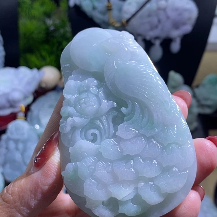 【闪购商品】颈饰未镶嵌翡翠凤凰