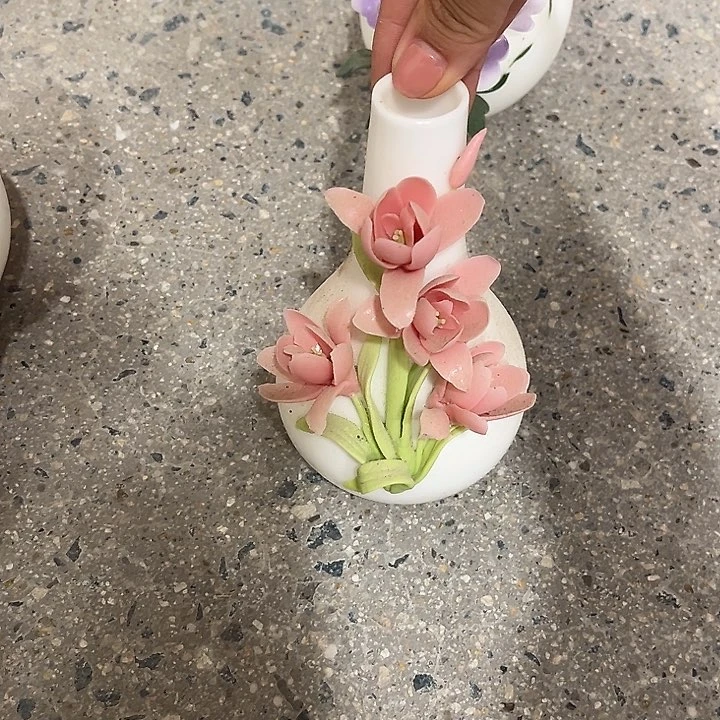 瓷片好**伴陶瓷工艺品摆件