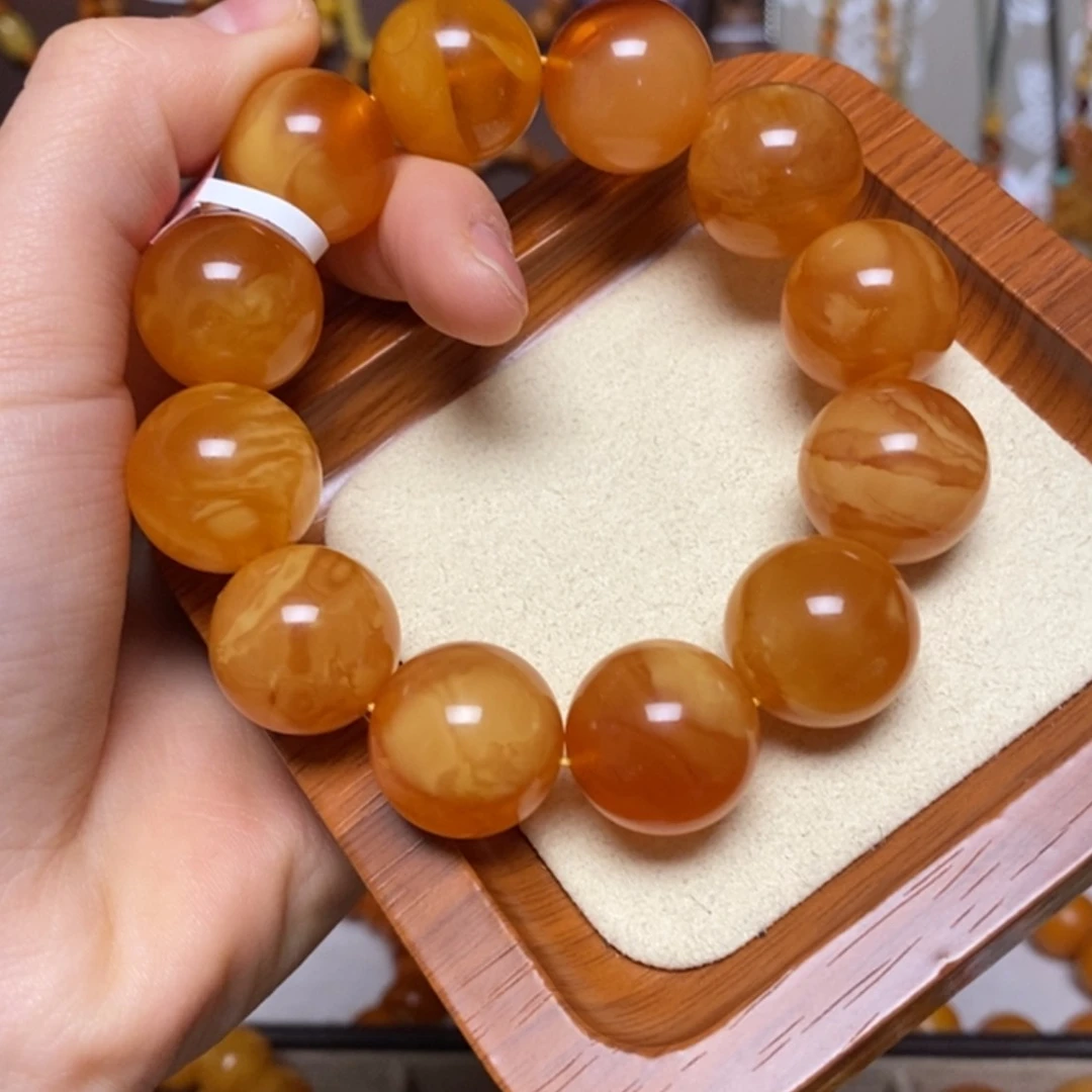 【闪购商品】手链蜜蜡未镶嵌手串