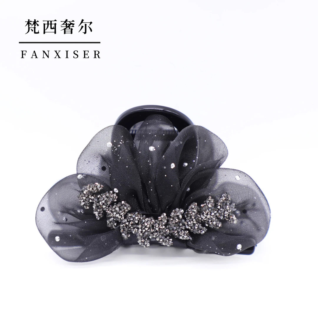 赫本王妃【麦朵】温婉知性时尚百搭抓夹YM8005
