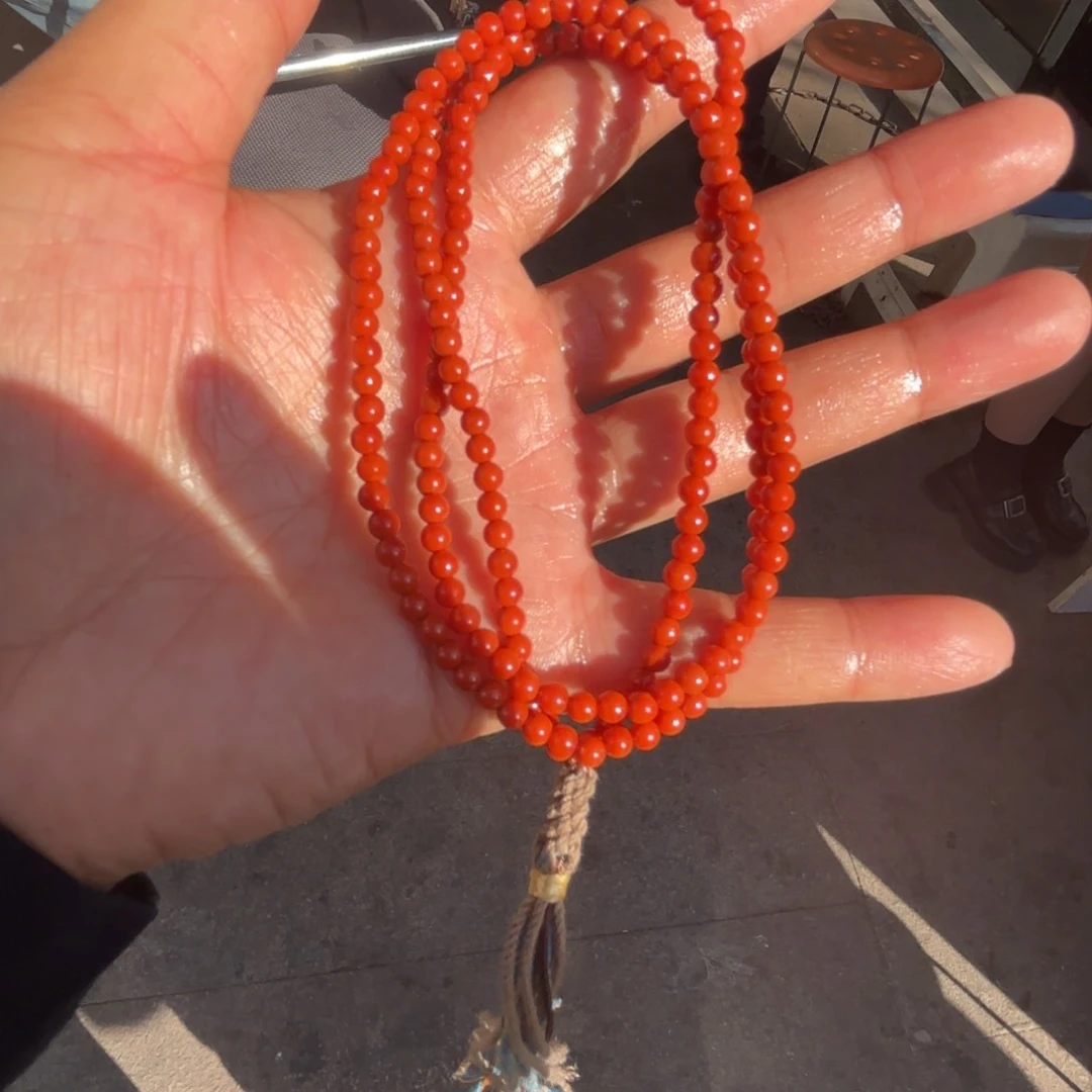 南红玛瑙颈饰未镶嵌0***0