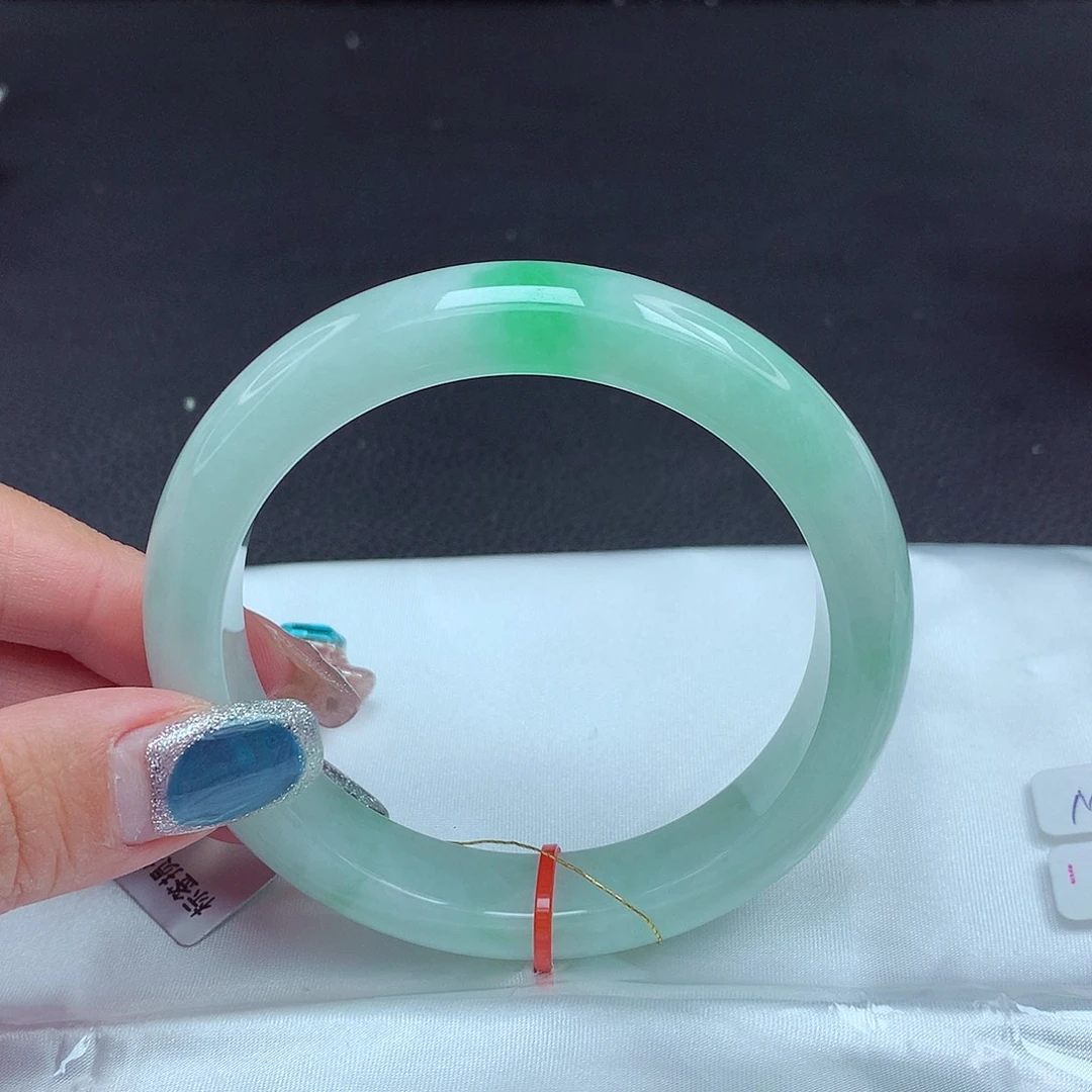 未镶嵌手镯翡翠60圈339