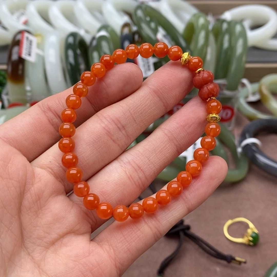 和田玉手链未镶嵌