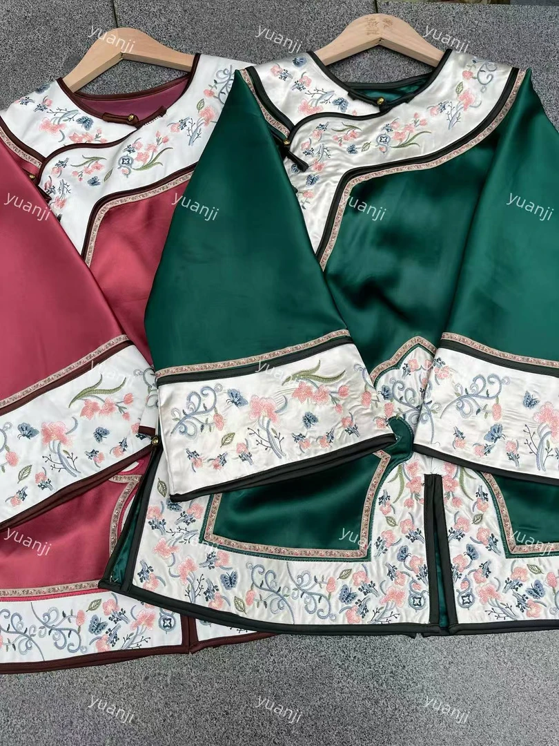 【绮花绣棠】中式太太服复古如意款