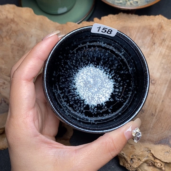 茶盏建窑建盏主人杯158