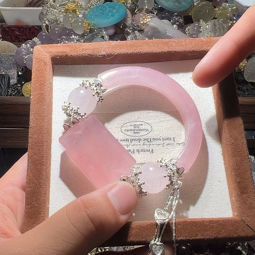 水晶未镶嵌手链水晶手链