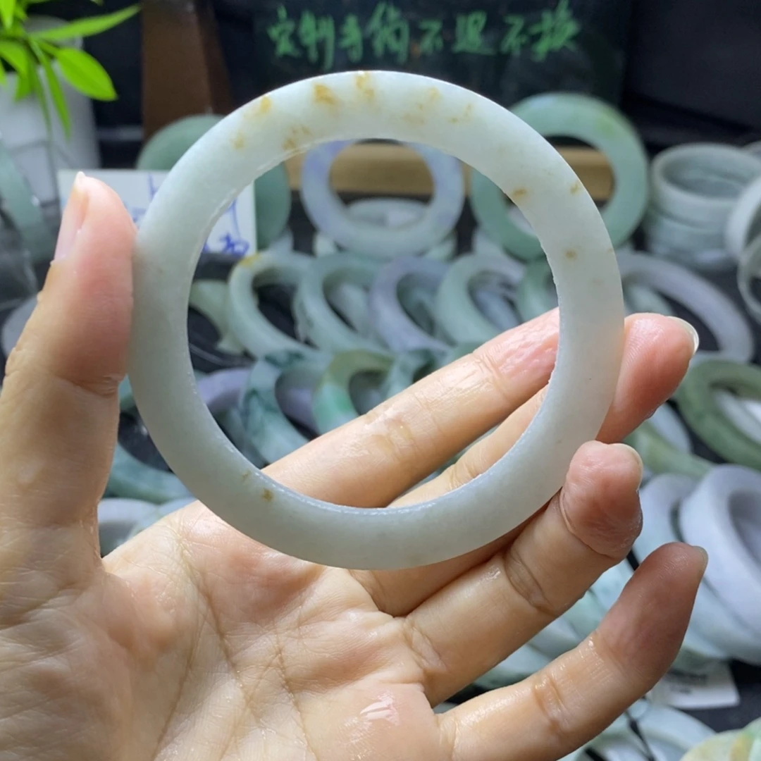 小***花未镶嵌手镯定制翡翠