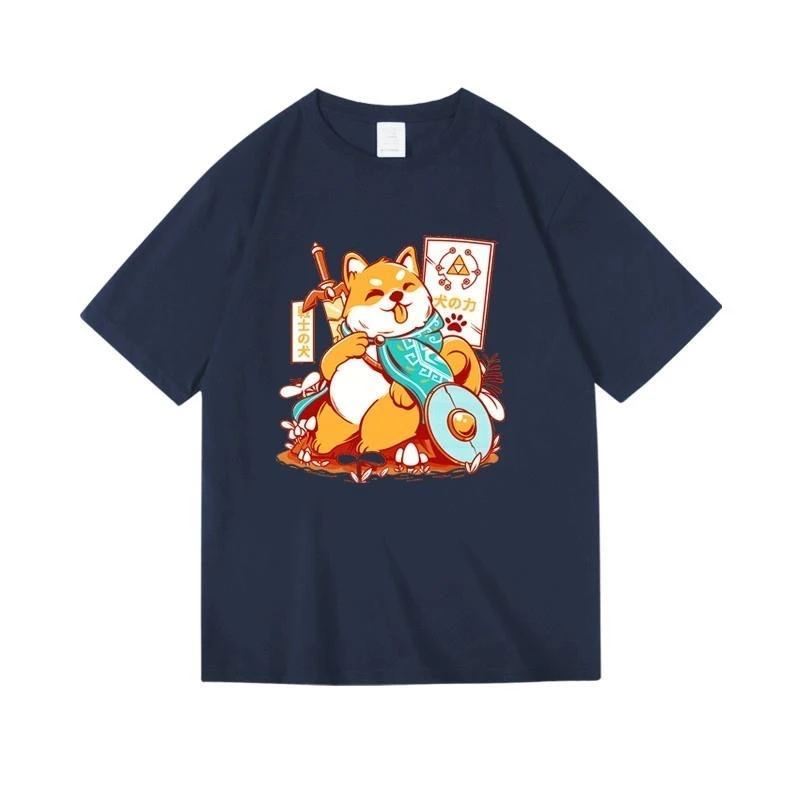 2025夏季新款中大童纯棉T恤卡通短袖男女童印花宽松休闲动漫时尚