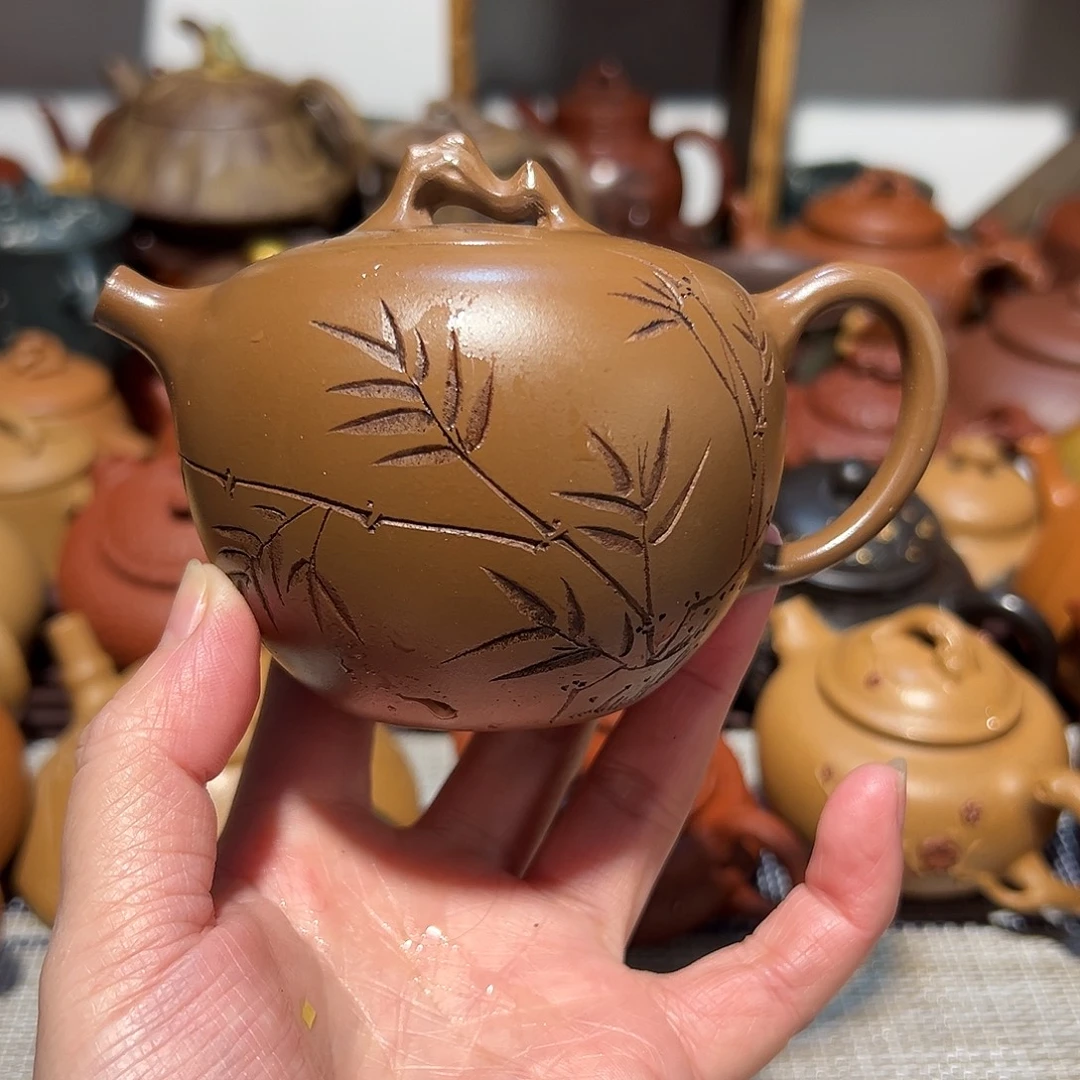 糯***米茶壶紫砂宜兴紫砂200