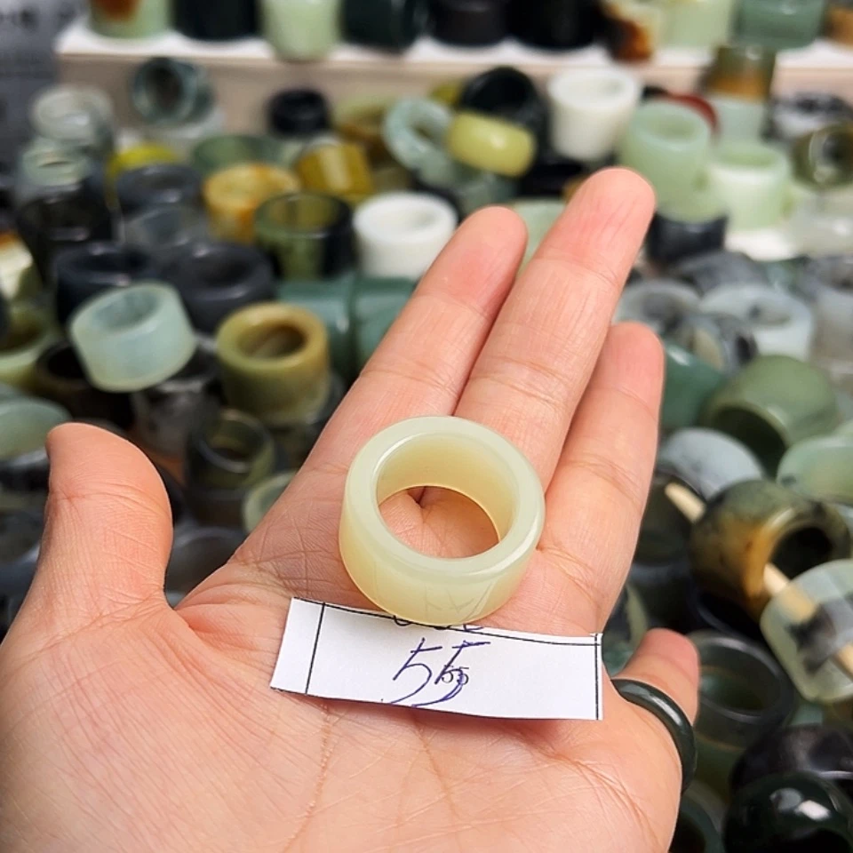 【闪购商品】未镶嵌岫玉戒指.****…