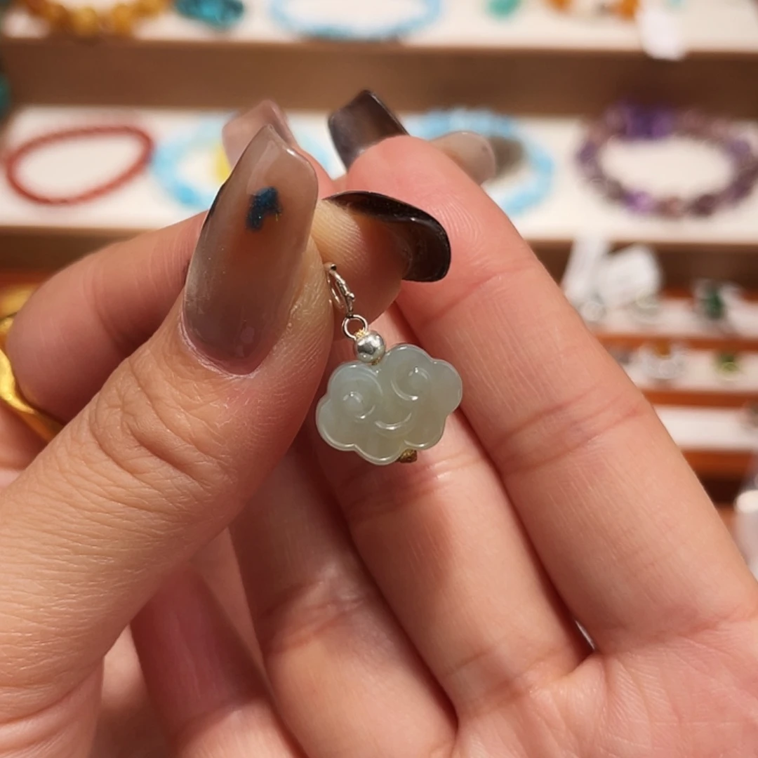 星***海和田玉未镶嵌吊坠(不含链)