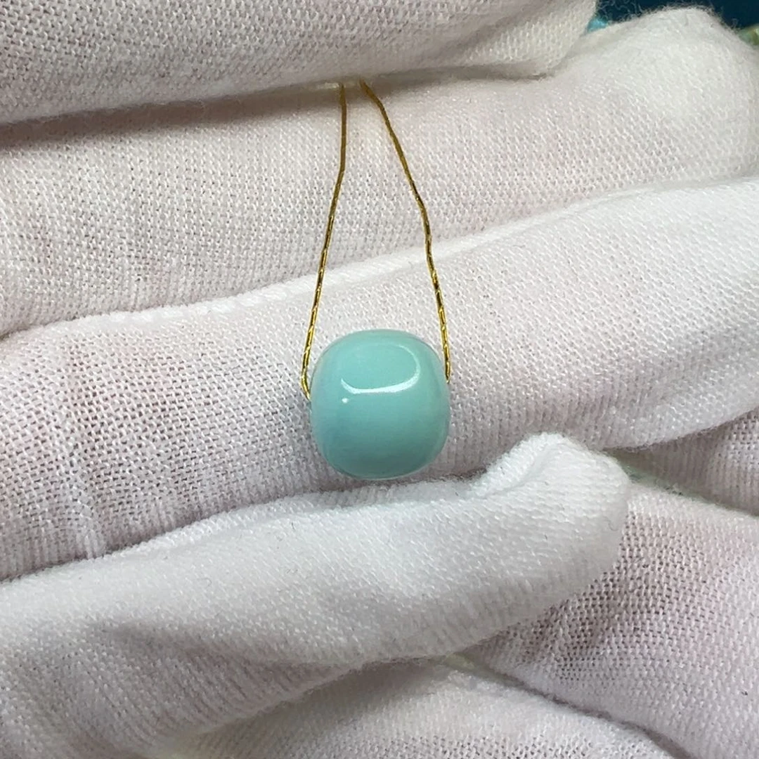 绿松石未镶嵌配饰直径9.2