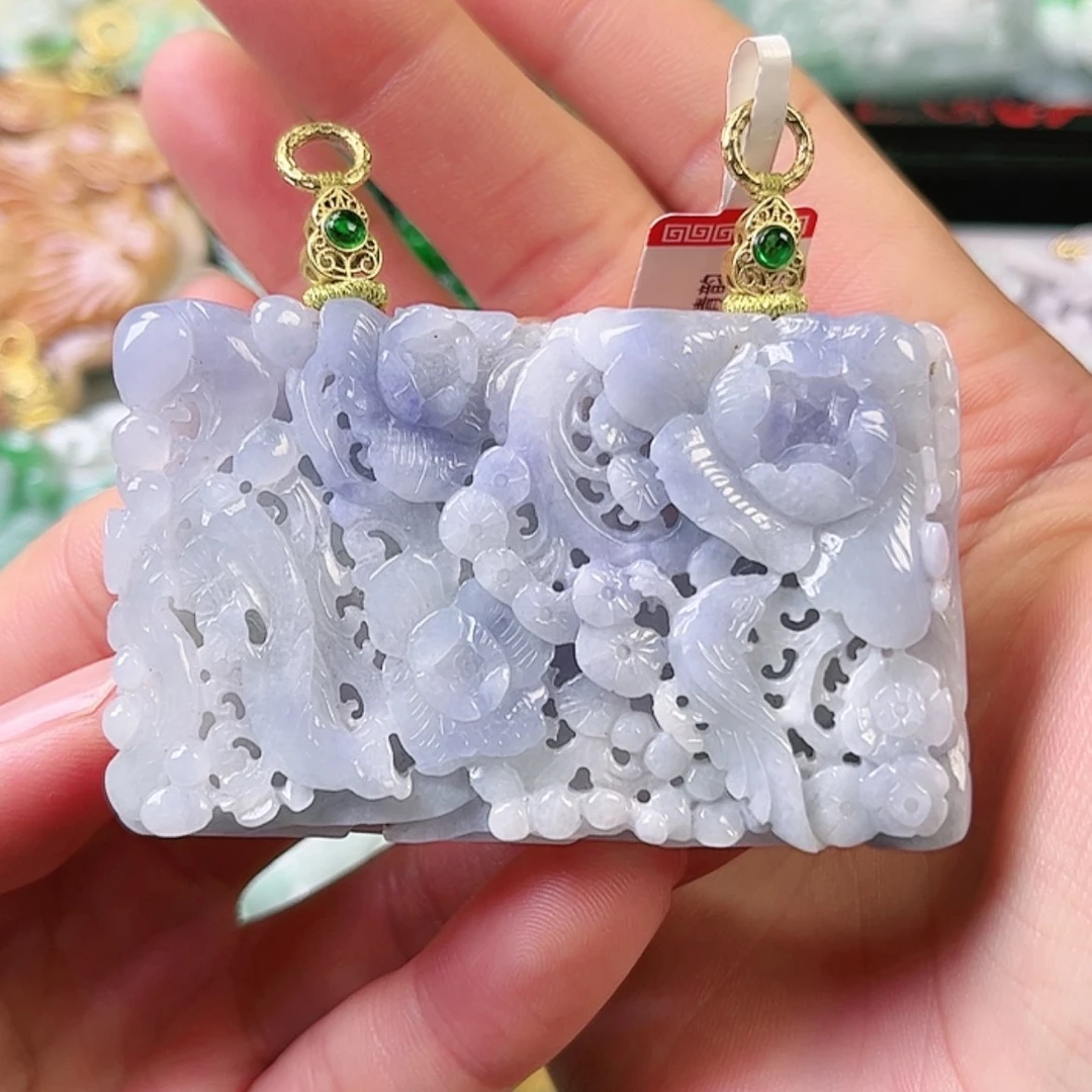 【闪购商品】翡翠颈饰未镶嵌挂件
