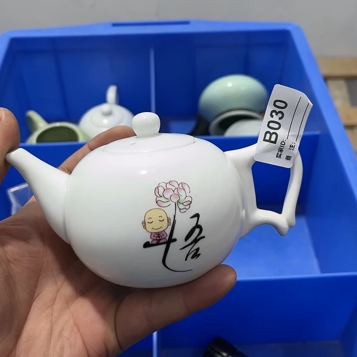茶具默认微瑕瓷器、茶具、壶、摆件，介意勿拍
