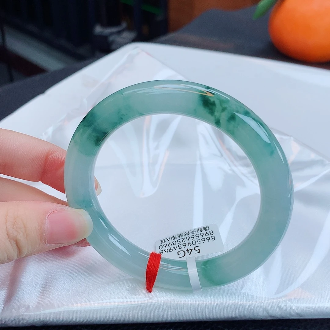 翡翠手镯未镶嵌缅甸天然翡翠A货